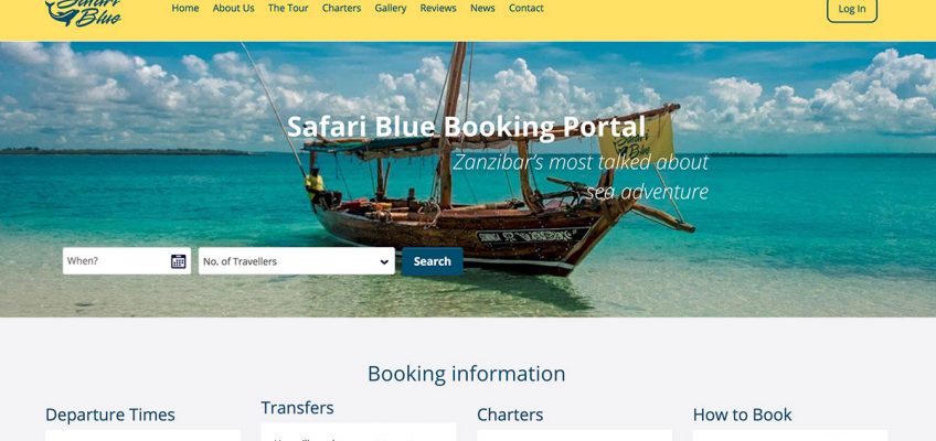 Safari Blue Online Booking Portal