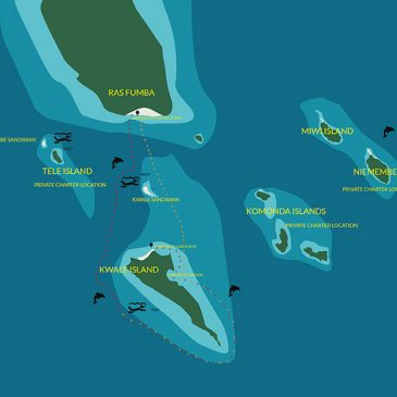 Safari Blue Zanzibar Tour Map